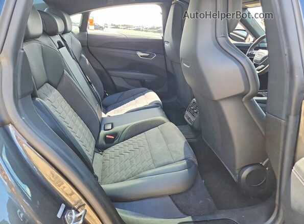 WAUEJBFW8N7005999 2022 AUDI E-TRON Gray უკანა სავარძლების ხედი
