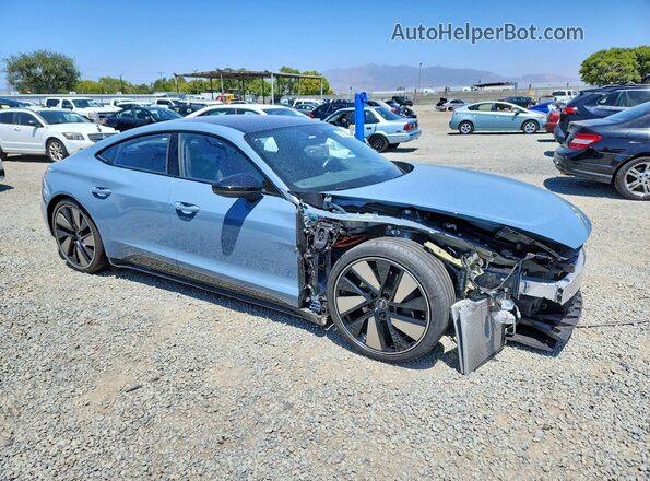 WAUEJBFW9R7004561 2024 AUDI E-TRON Blue Առջևի աջ