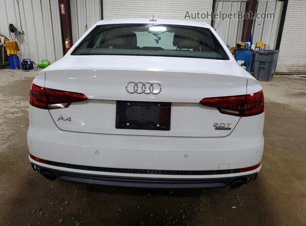WAUENAF40HN032577 2017 AUDI A4 White Вид ззаду