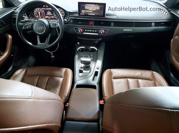 WAUENAF40HN032577 2017 AUDI A4 White Вид панелі приладів