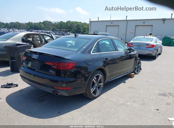 WAUENAF40JA125953 2018 AUDI A4 Black Rear right