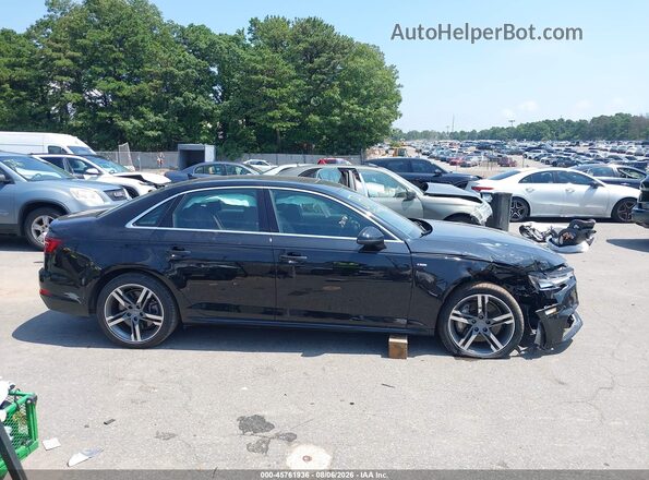 WAUENAF40JA125953 2018 AUDI A4 Black Rear interior view
