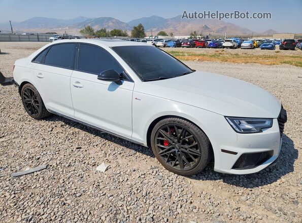 WAUENAF40KA079901 2019 AUDI A4 Белый Передняя правая четверть