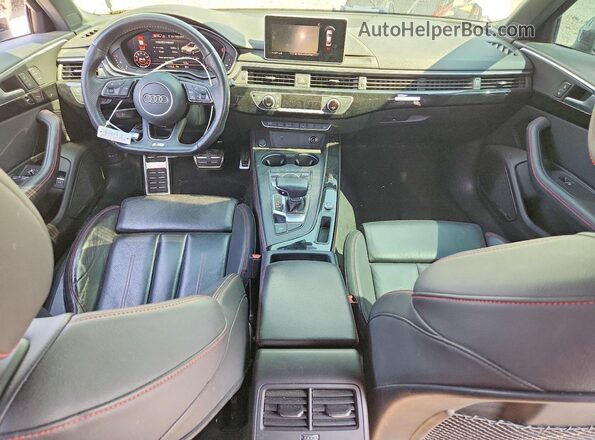 WAUENAF40KA079901 2019 AUDI A4 Белый Вид панели приборов