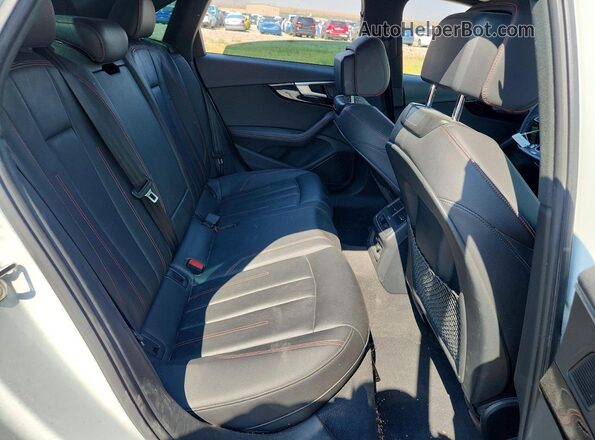 WAUENAF40KA079901 2019 AUDI A4 Белый Вид задних сидений