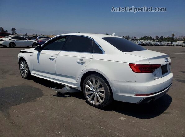 WAUENAF41HN004190 2017 AUDI A4 White უკანა მარცხენა