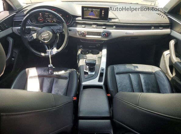 WAUENAF41HN004190 2017 AUDI A4 White წინა პანელის ხედი