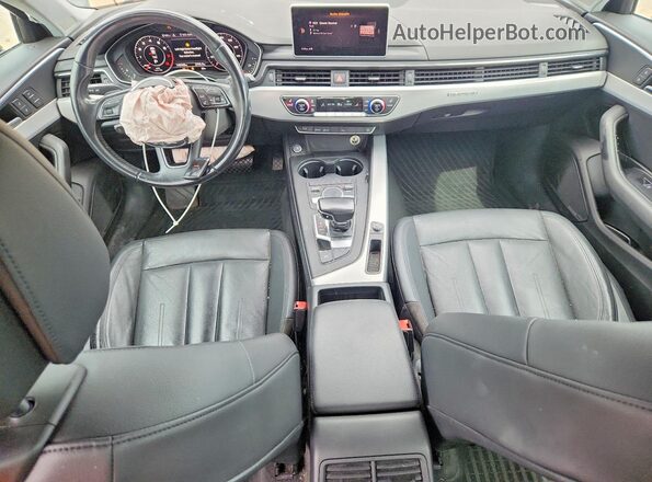 WAUENAF41HN039926 2017 AUDI A4 Black Vista del salpicadero