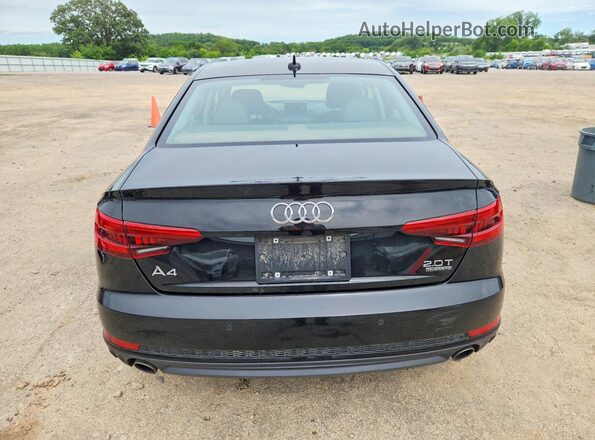 WAUENAF41HN039926 2017 AUDI A4 Black Vista trasera