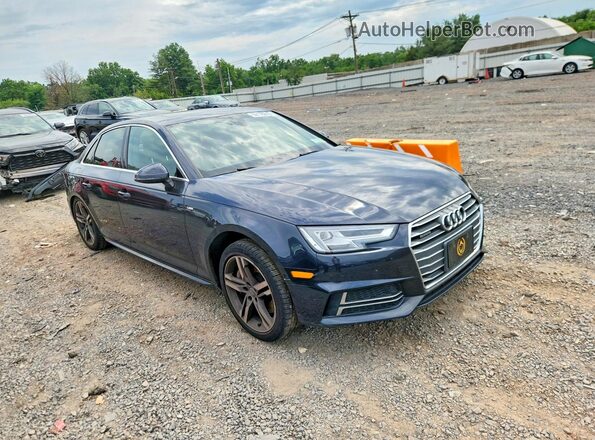 WAUENAF41HN068388 2017 AUDI A4 Blue წინა მარჯვენა