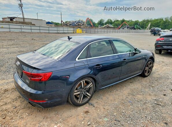 WAUENAF41HN068388 2017 AUDI A4 Blue უკანა მარჯვენა