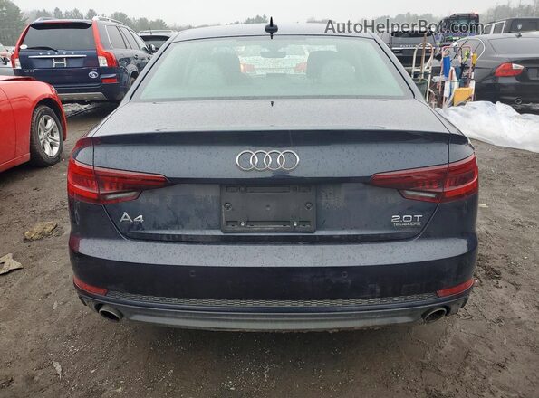 WAUENAF41JA093871 2018 AUDI A4 Синий Вид сзади