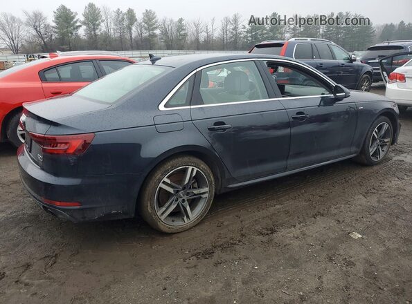 WAUENAF41JA093871 2018 AUDI A4 Синий Задняя правая четверть