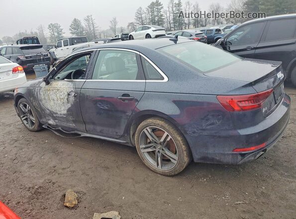 WAUENAF41JA093871 2018 AUDI A4 Синий Задняя левая четверть