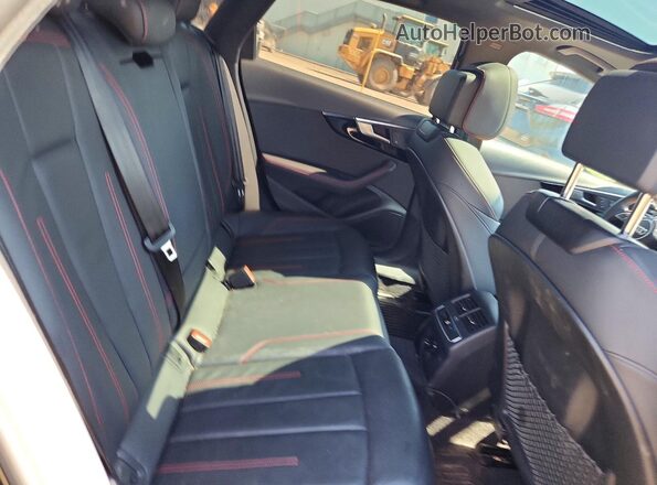 WAUENAF41KA074738 2019 AUDI A4 Black Vista de los asientos traseros