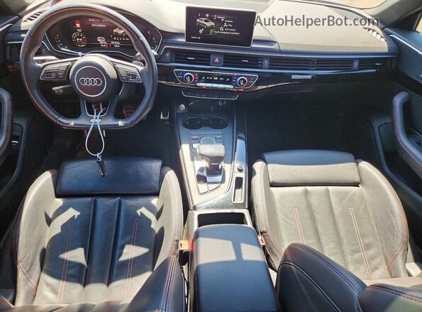 WAUENAF41KA074738 2019 AUDI A4 Black Vista del salpicadero
