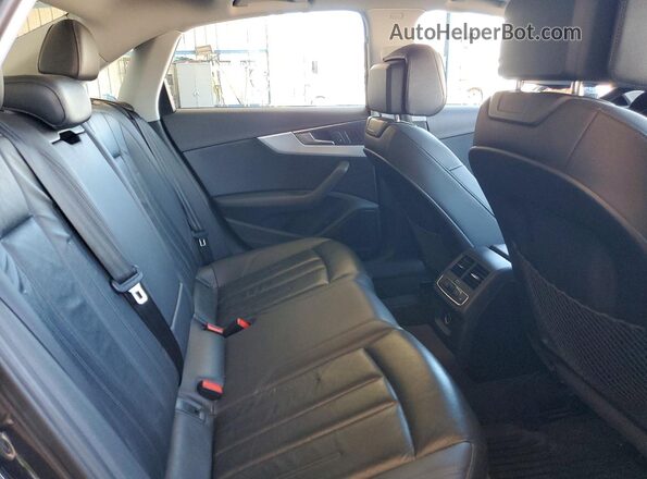WAUENAF42HN013870 2017 AUDI A4 Charcoal Vista de los asientos traseros