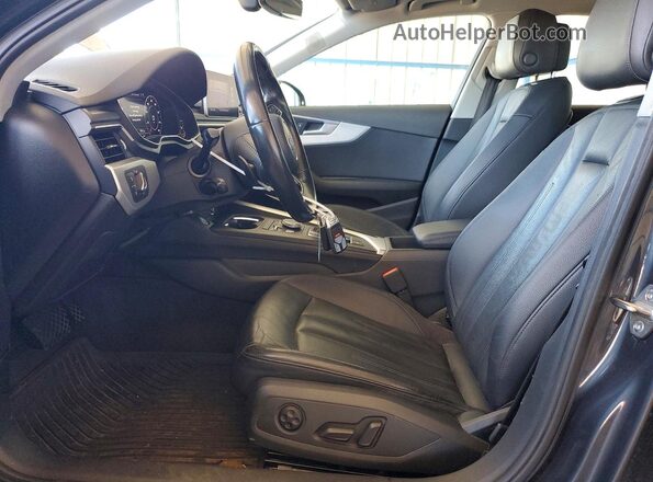 WAUENAF42HN013870 2017 AUDI A4 Charcoal Vista interior delantera