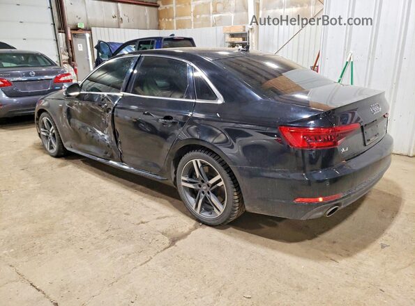 WAUENAF42HN041975 2017 AUDI A4 Black Rear left