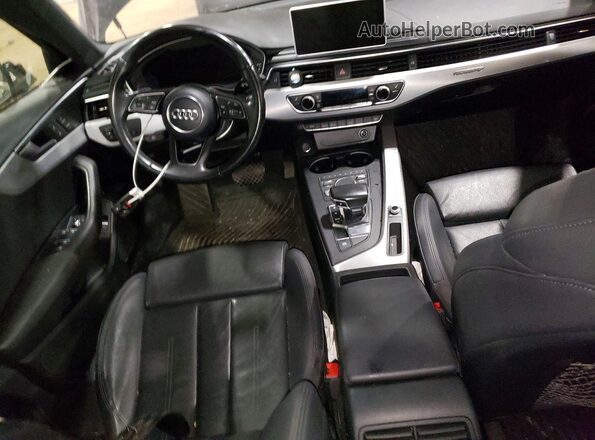 WAUENAF42HN041975 2017 AUDI A4 Black Dashboard view