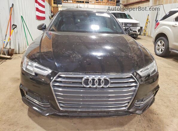 WAUENAF42HN041975 2017 AUDI A4 Black Front view