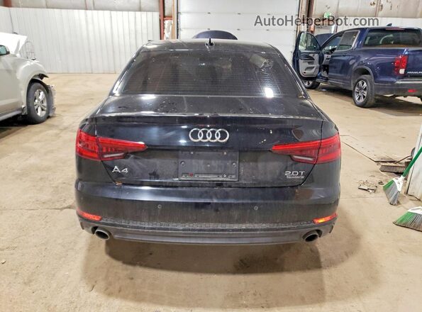 WAUENAF42HN041975 2017 AUDI A4 Black Rear view
