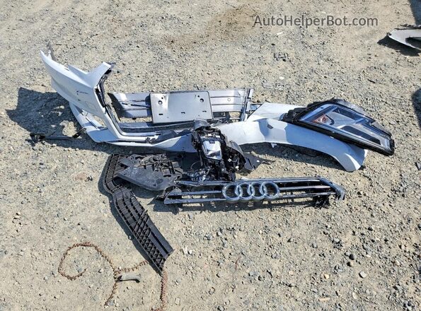WAUENAF42JA044100 2018 AUDI A4 White Engine compartment view