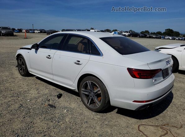 WAUENAF42JA044100 2018 AUDI A4 White Rear left