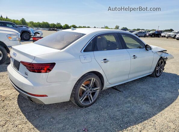 WAUENAF42JA044100 2018 AUDI A4 White Rear right
