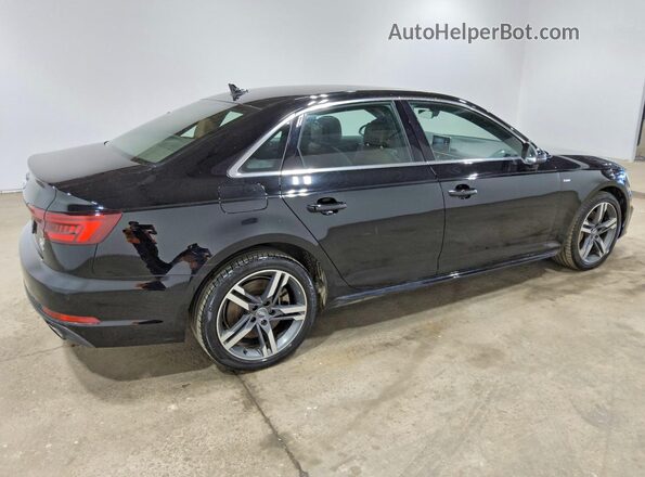 WAUENAF42JA062614 2018 AUDI A4 Black Tył prawy