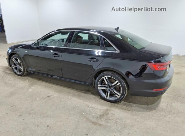 WAUENAF42JA062614 2018 AUDI A4 Black Tył lewy