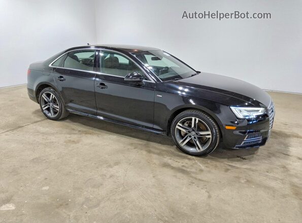WAUENAF42JA062614 2018 AUDI A4 Black Przód prawy