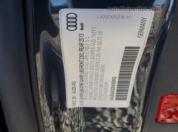 WAUENAF42KA008652 2019 AUDI A4 Gray Вид підкапотного простору