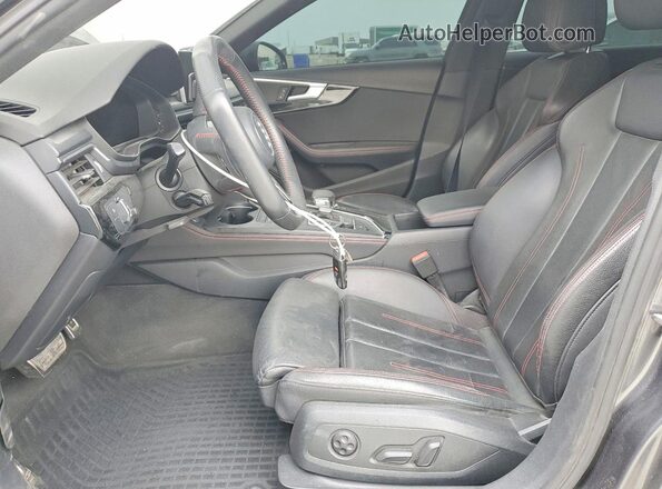 WAUENAF42KA109058 2019 AUDI A4 Gray Вид салону спереду