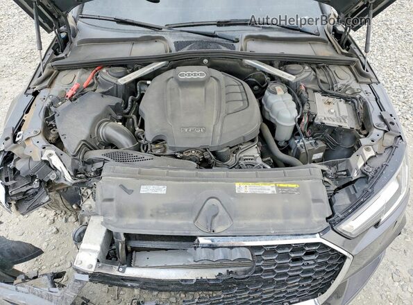 WAUENAF42KA109058 2019 AUDI A4 Gray Вид задньої частини салону