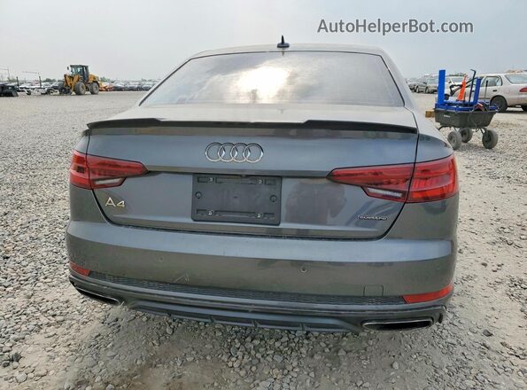 WAUENAF42KA109058 2019 AUDI A4 Gray Вид ззаду