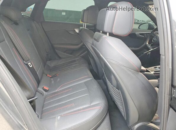 WAUENAF42KA109058 2019 AUDI A4 Gray Вид задніх сидінь