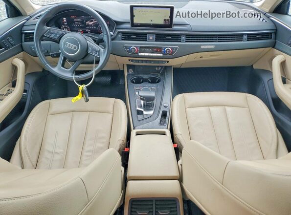 WAUENAF42KN002603 2019 AUDI A4 Black Vista del salpicadero