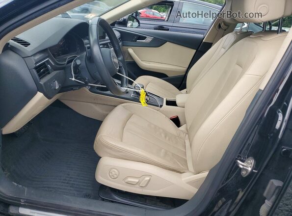 WAUENAF42KN002603 2019 AUDI A4 Black Vista interior delantera