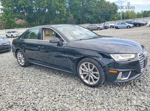 WAUENAF42KN002603 2019 AUDI A4 Black Delantero derecho
