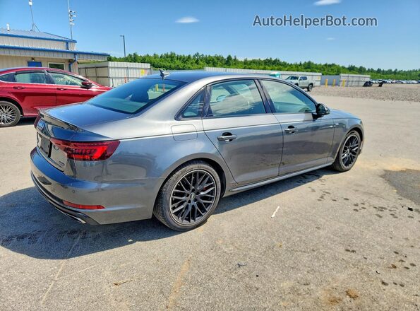 WAUENAF42KN014864 2019 AUDI A4 Charcoal Задня права чверть
