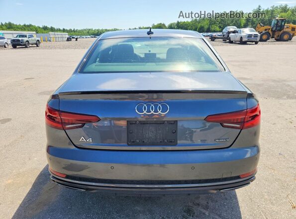 WAUENAF42KN014864 2019 AUDI A4 Charcoal Вид ззаду