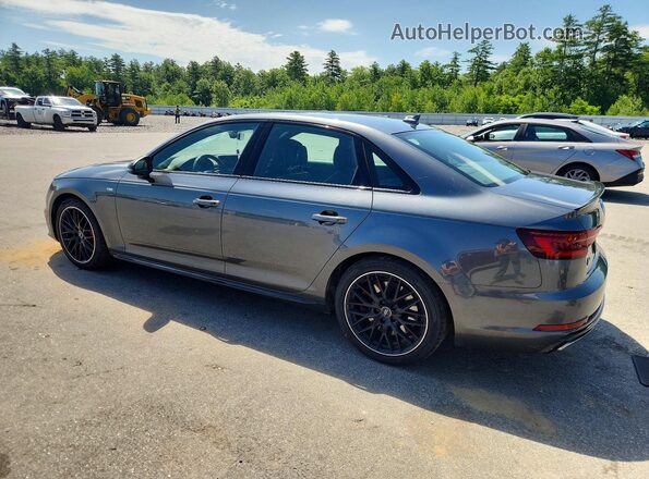 WAUENAF42KN014864 2019 AUDI A4 Charcoal Задня ліва чверть