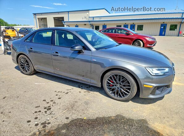 WAUENAF42KN014864 2019 AUDI A4 Charcoal Передня права чверть
