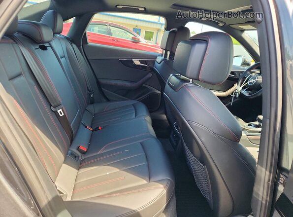 WAUENAF42KN014864 2019 AUDI A4 Charcoal Вид задніх сидінь