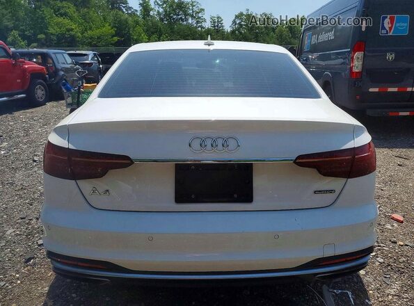 WAUENAF42LN009486 2020 AUDI A4 White Vista trasera