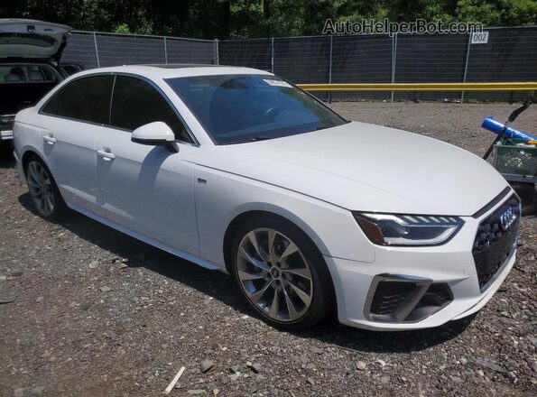 WAUENAF42LN009486 2020 AUDI A4 White Delantero derecho