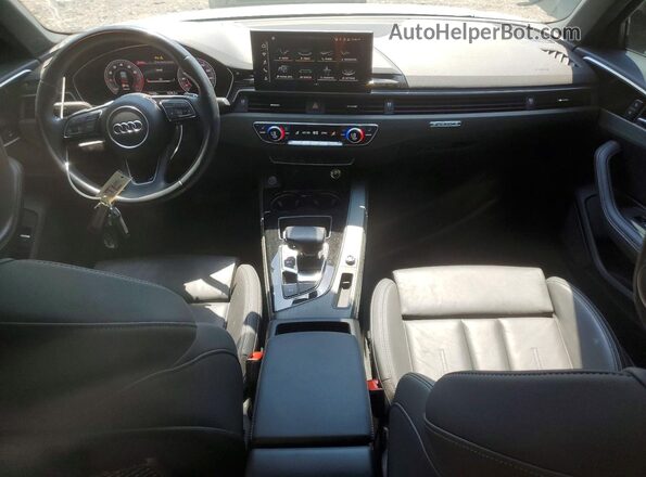 WAUENAF42LN009486 2020 AUDI A4 White Vista del salpicadero