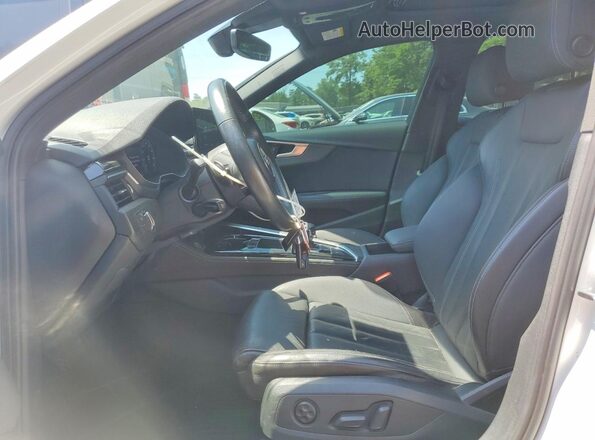 WAUENAF42LN009486 2020 AUDI A4 White Vista interior delantera