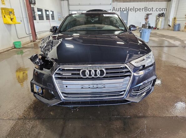 WAUENAF43HN016745 2017 AUDI A4 Black Front view